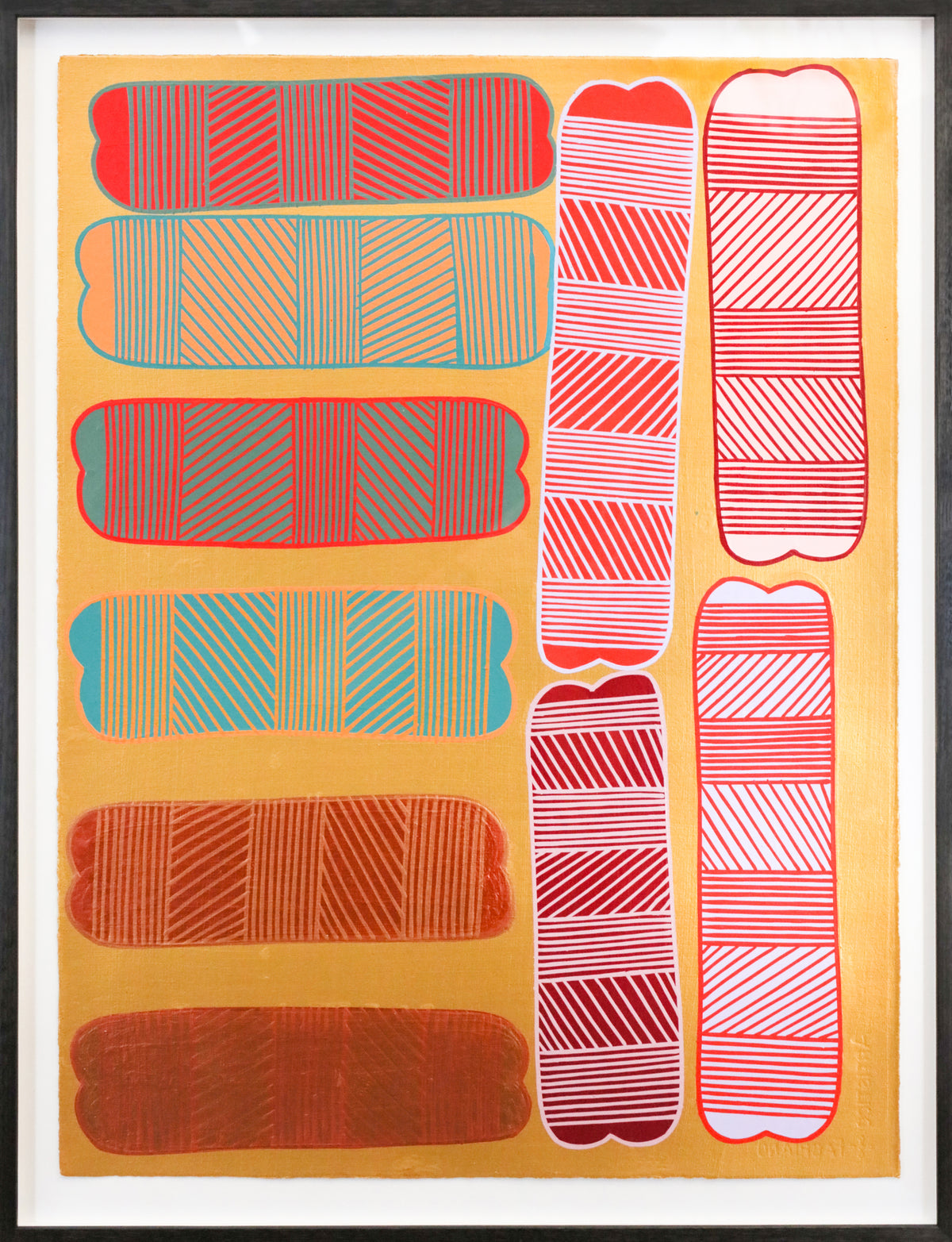 Wally Wilfred | Ŋaraka (Bones) 388-23