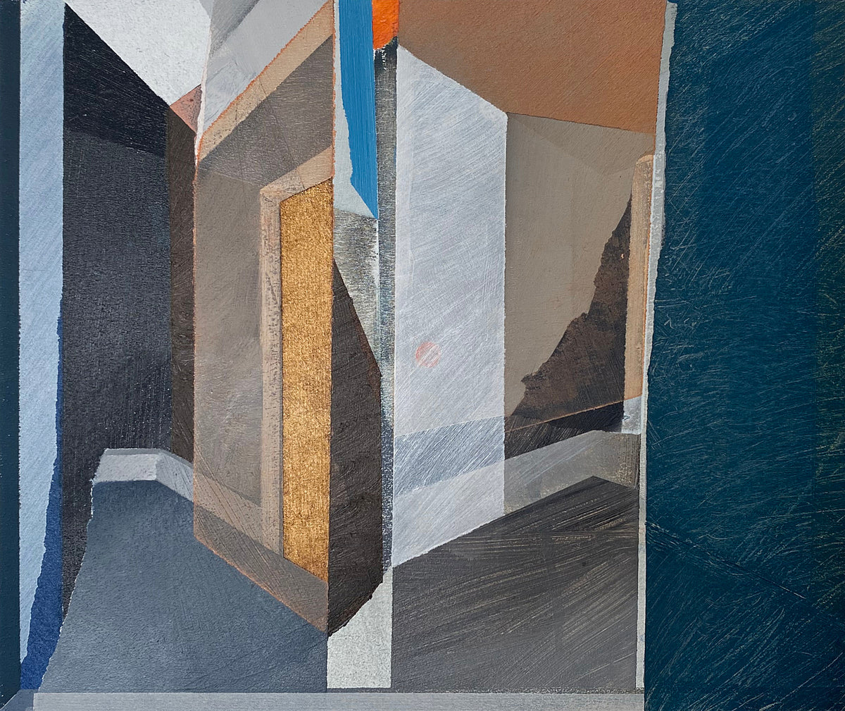 Philip James Mylecharane | Doubled interiors with haze