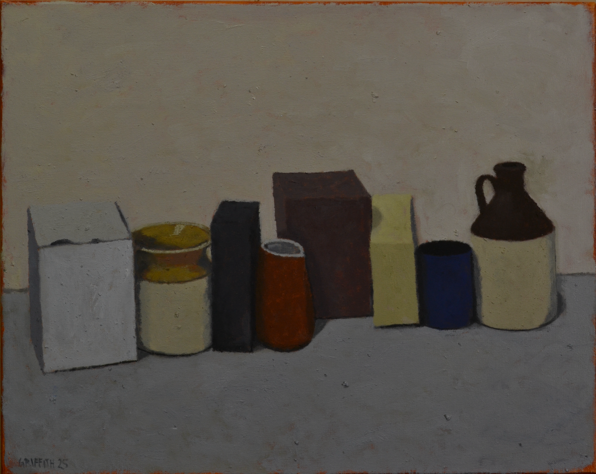 David Griffith | Still life objects in a line