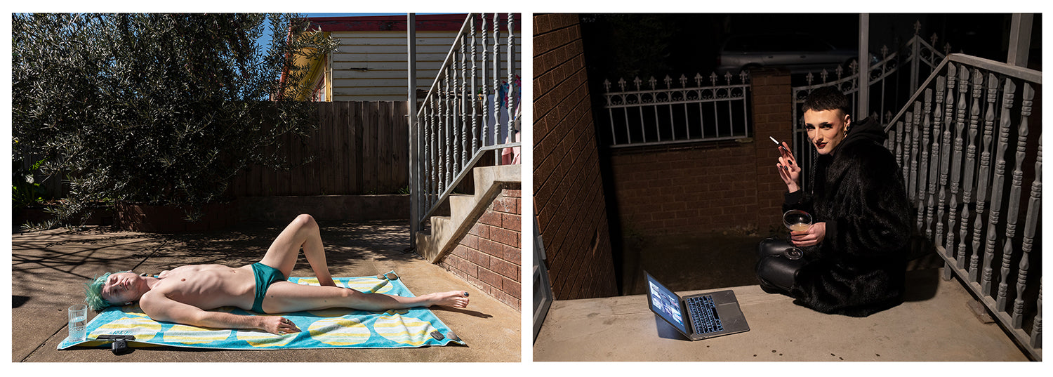 Anna Kiparis | We Make Do in Hard Lockdown (Diptych)