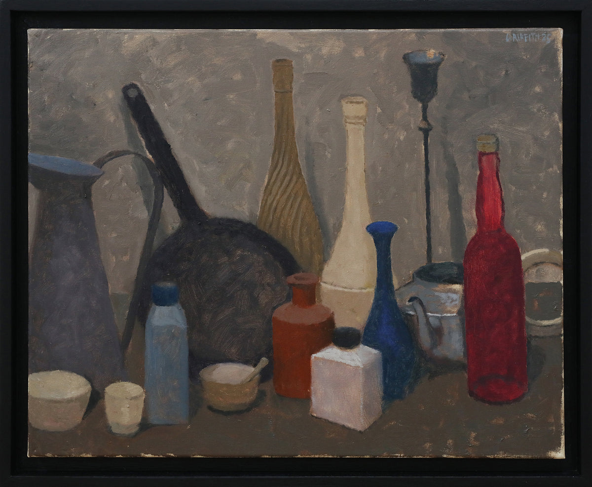 David Griffith | Still life crowded table