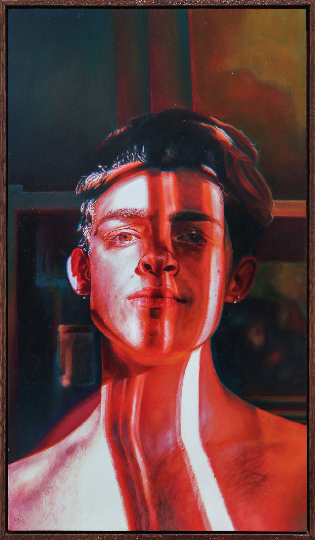 David Ramsden | Portrait Behind a Window
