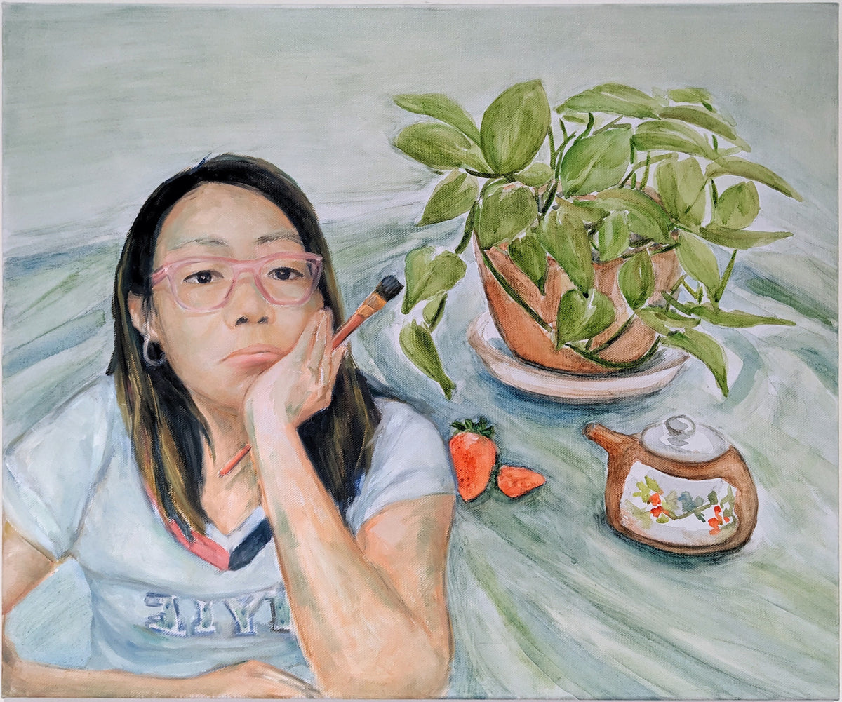 Florence Wang | Self with still life