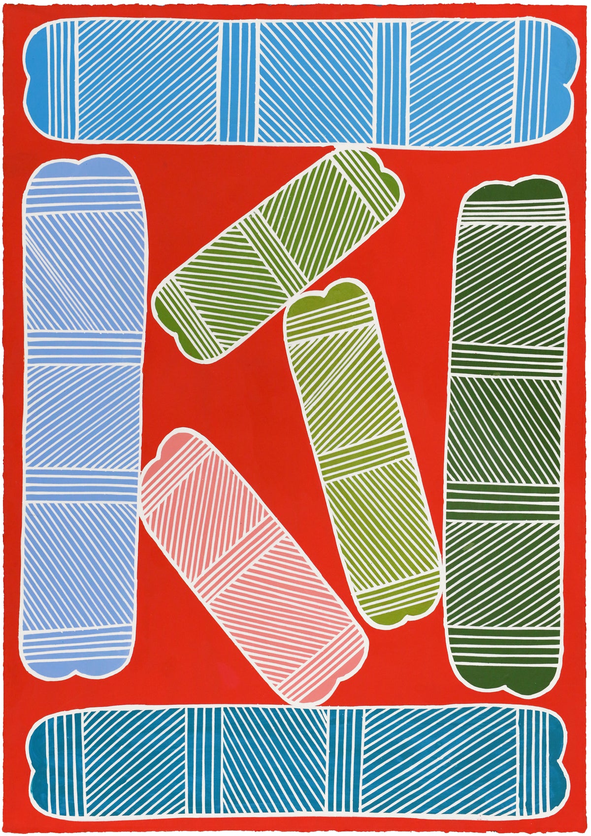 Wally Wilfred | Ŋaraka (Bones) 43-25
