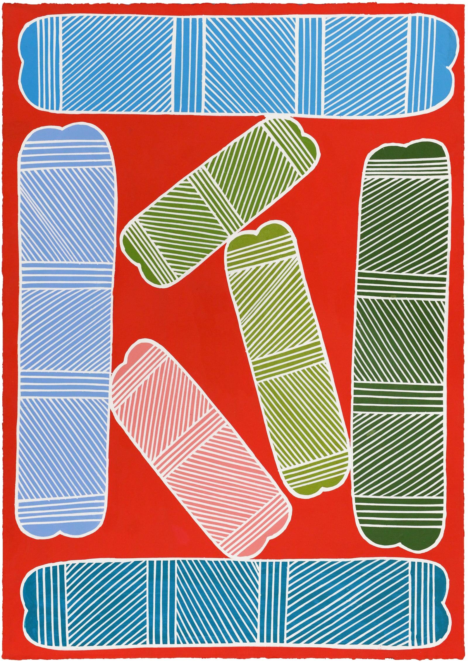 Wally Wilfred | Ŋaraka (Bones) 43-25
