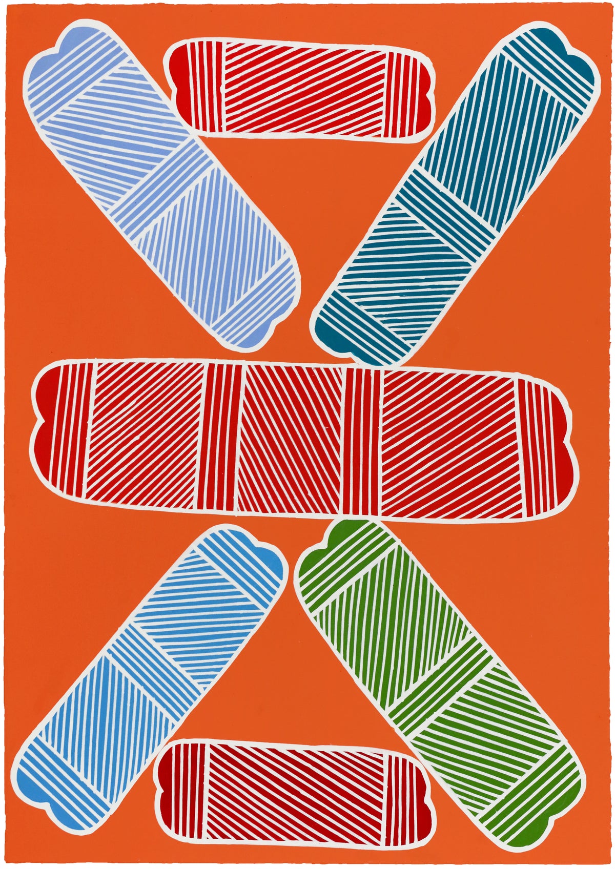 Wally Wilfred | Ŋaraka (Bones) 44-25