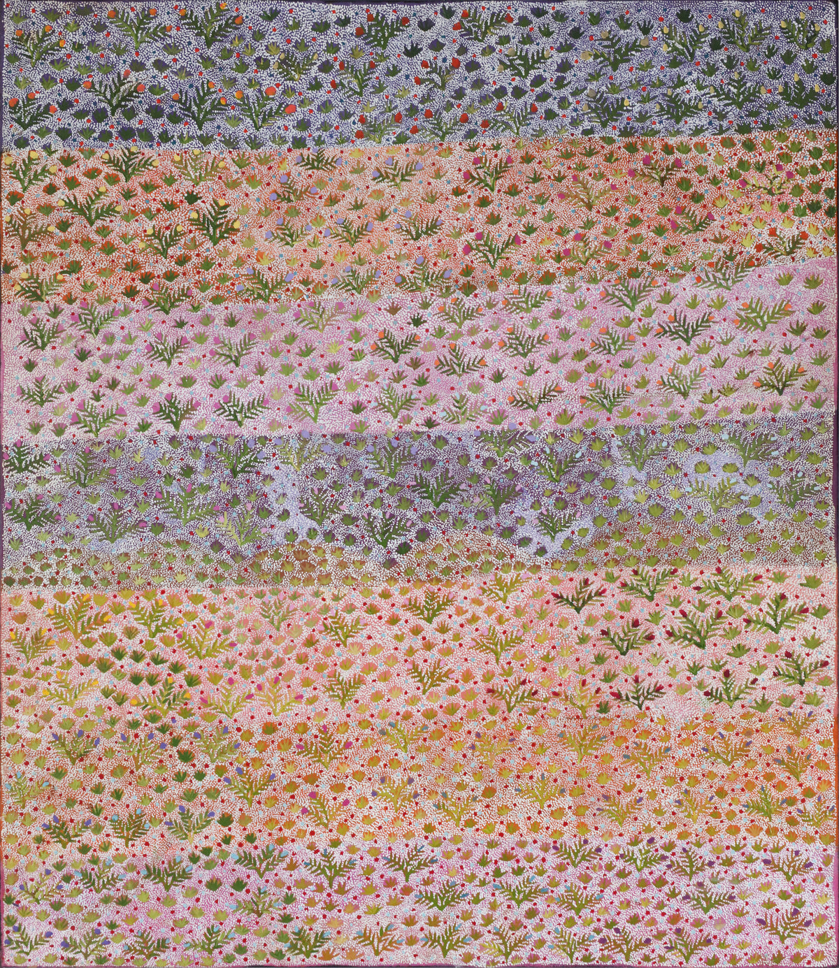 Nancy Pitjara Frank | Bush Flowers 614-24