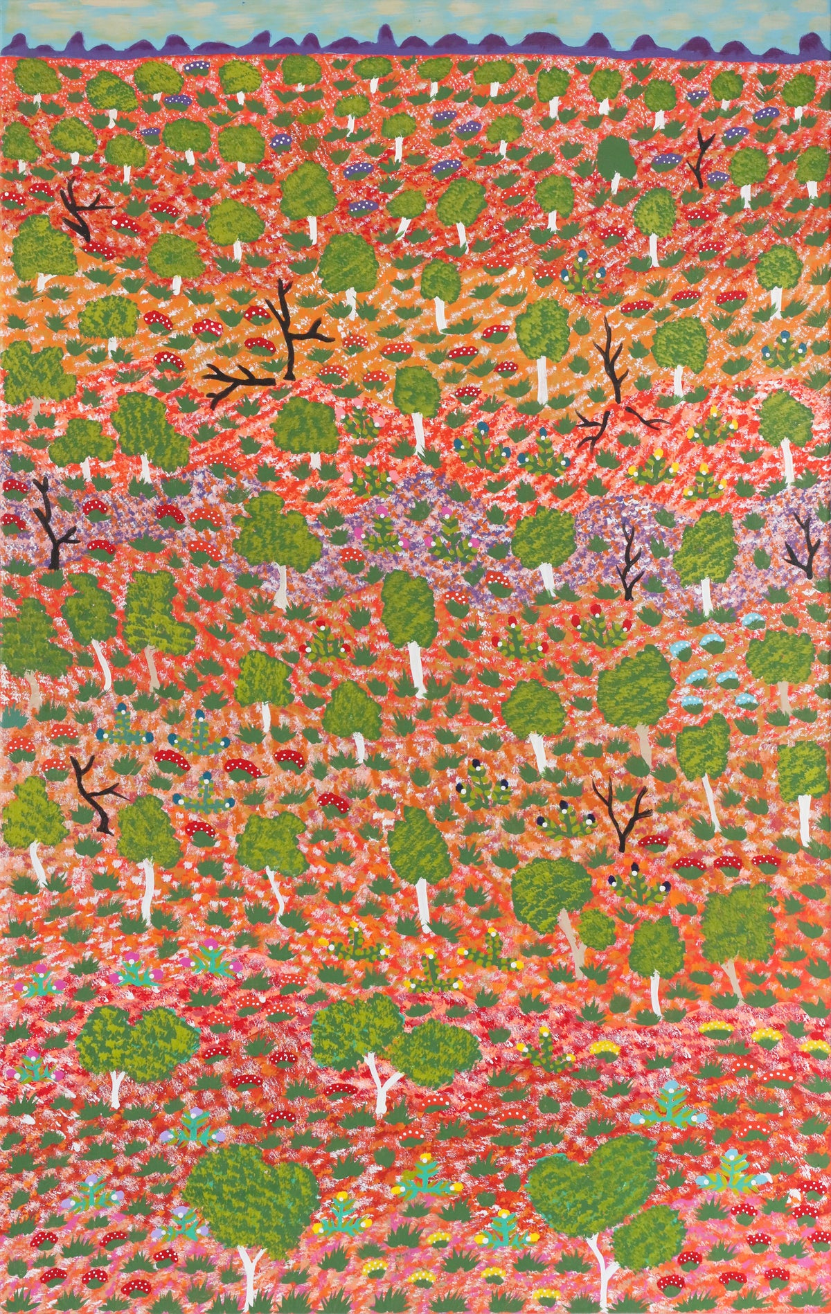 Lulu Pitjara Teece | My Fathers Seed Dreaming 858-24