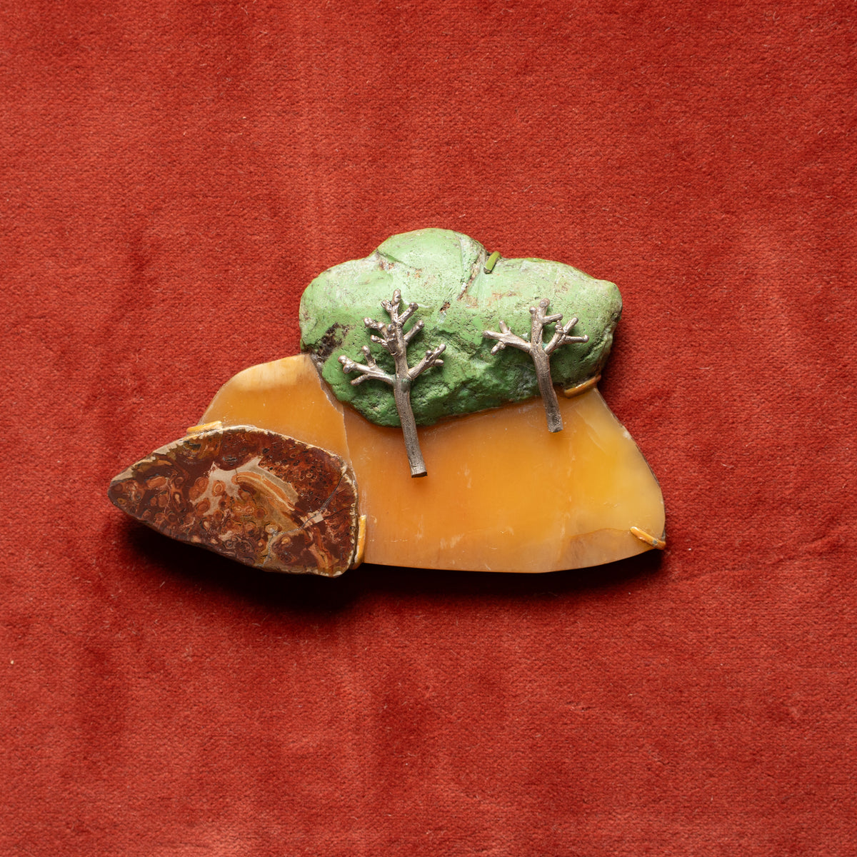 Sultana Shamshi | Landscape Brooches 9