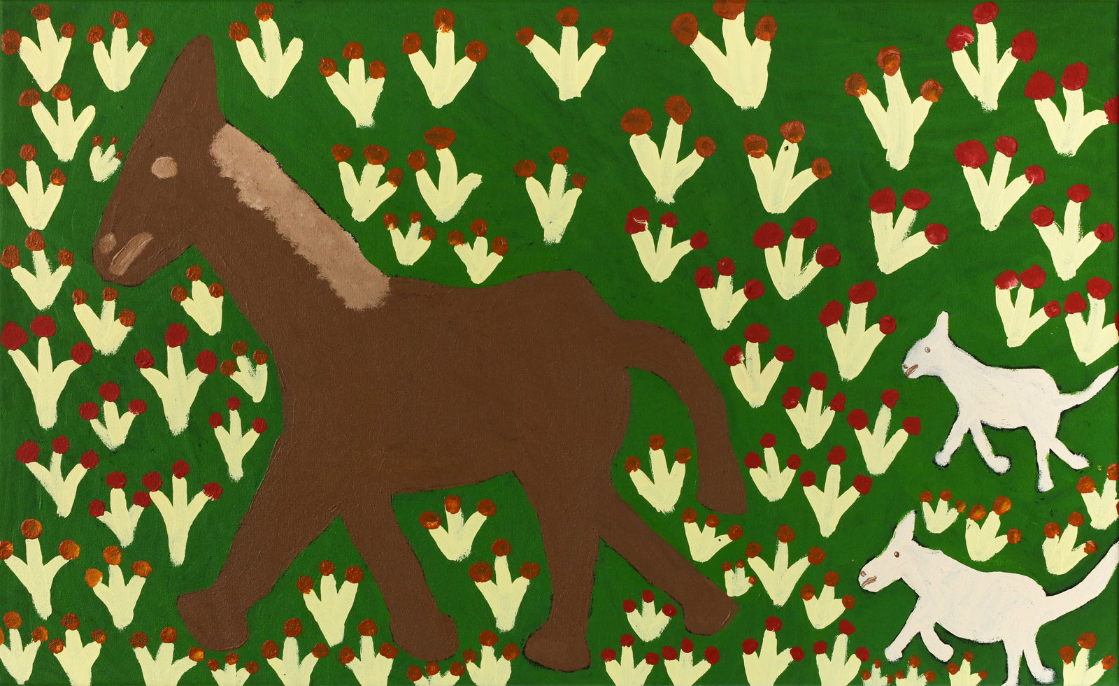 Aaron Pei Pie | Horse and Dingoes 23-1021KA