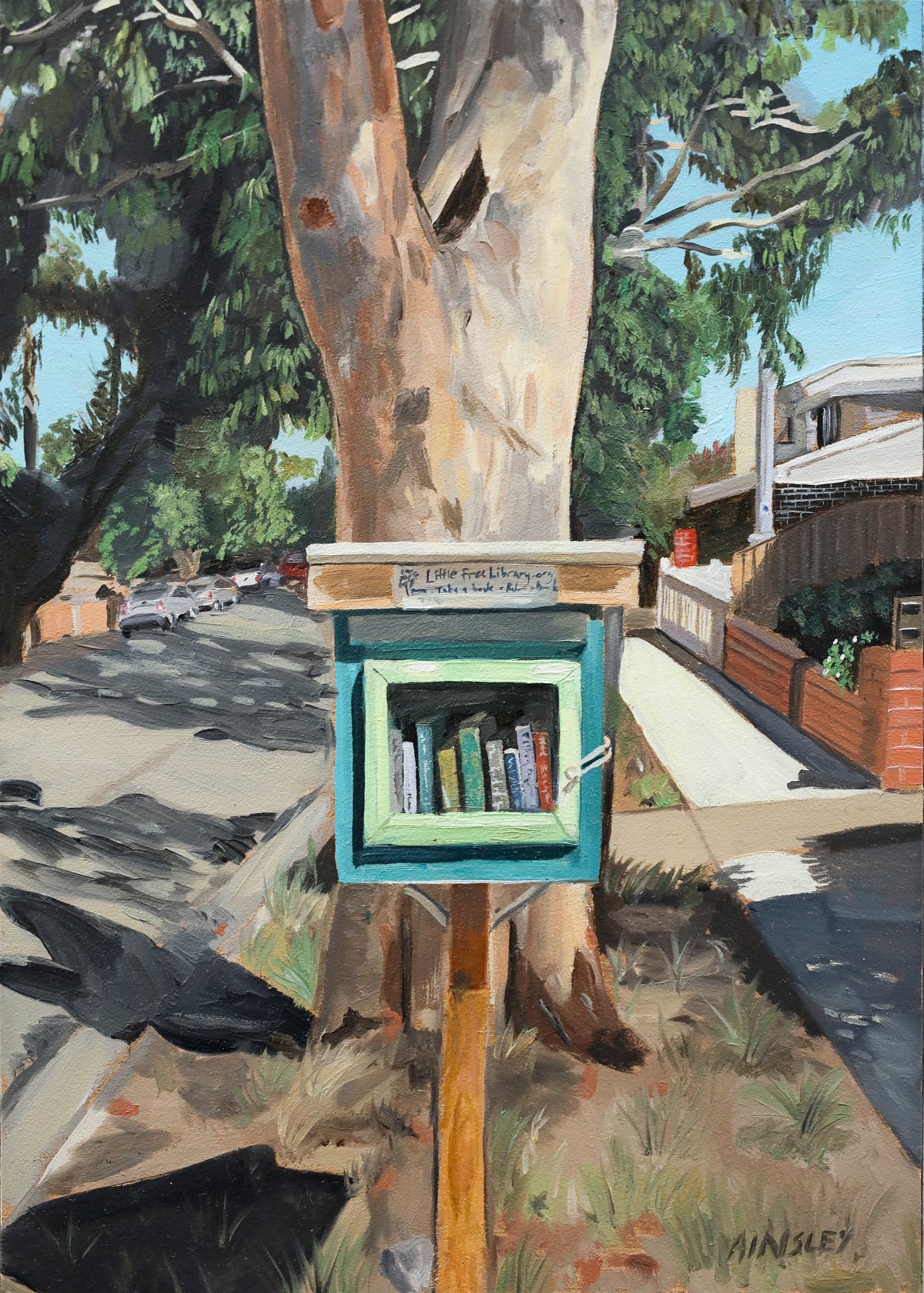 Ainsley Power Walters | Street Library, Brunswick