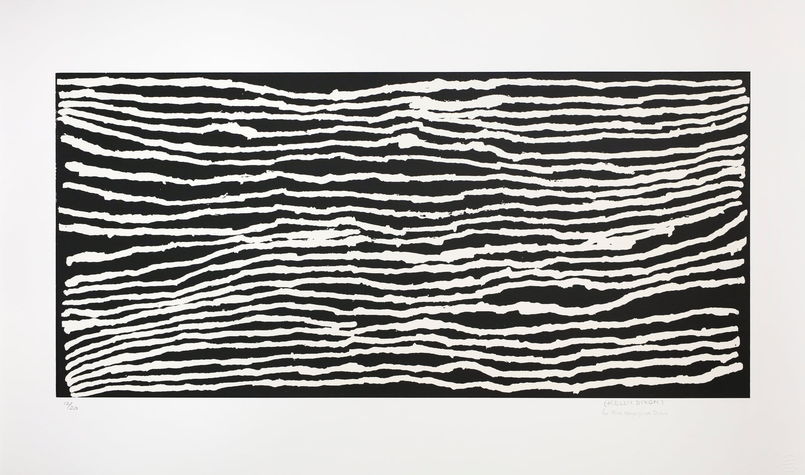 Alice Nampitjinpa Dixon | Tjilkamala - Porcupine rockhole 20-AN199