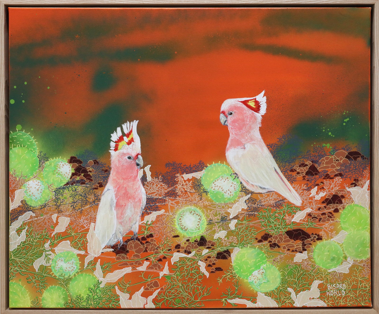 Gabrielle Bisaro | Paddy Melons & Pink Cockatoos