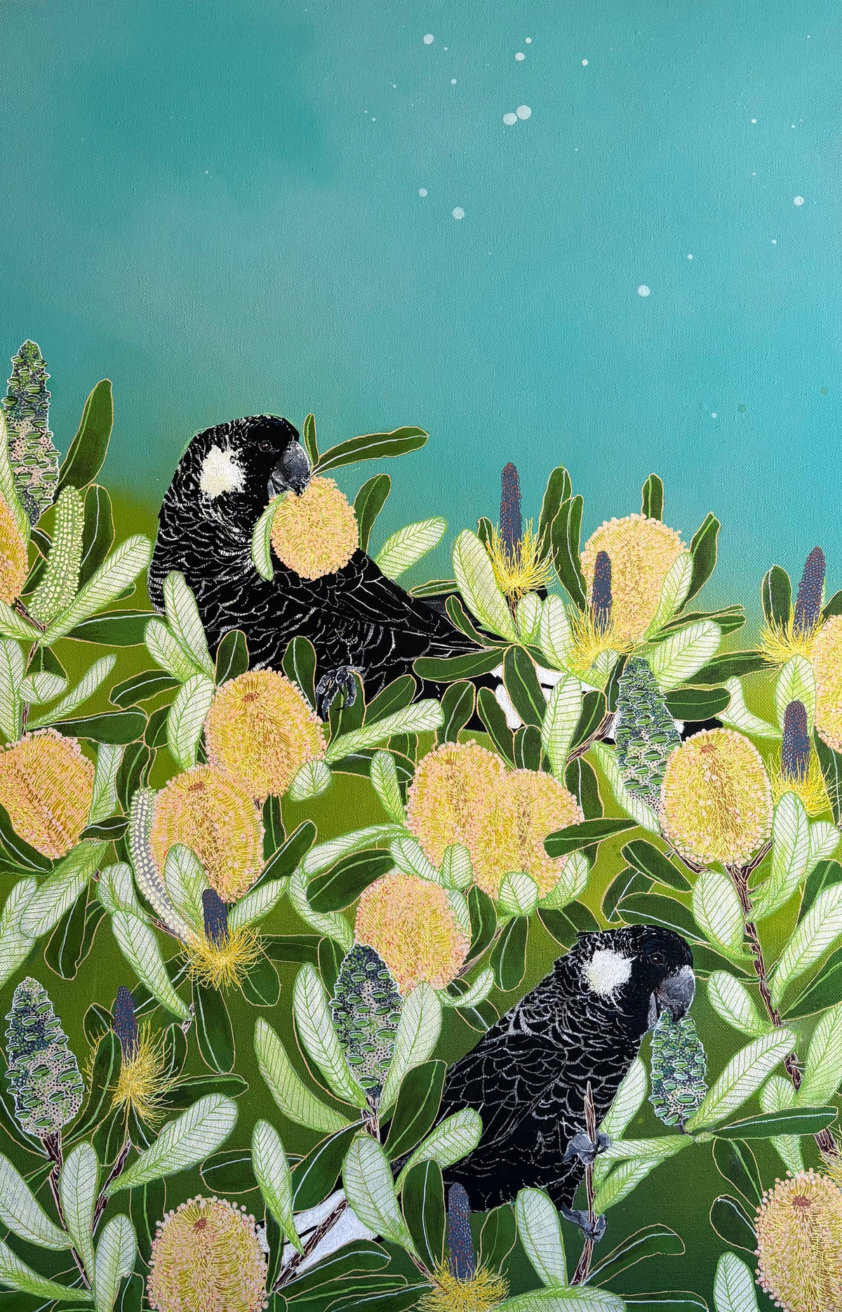 Gabrielle Bisaro | White Tailed Cockatoo’s