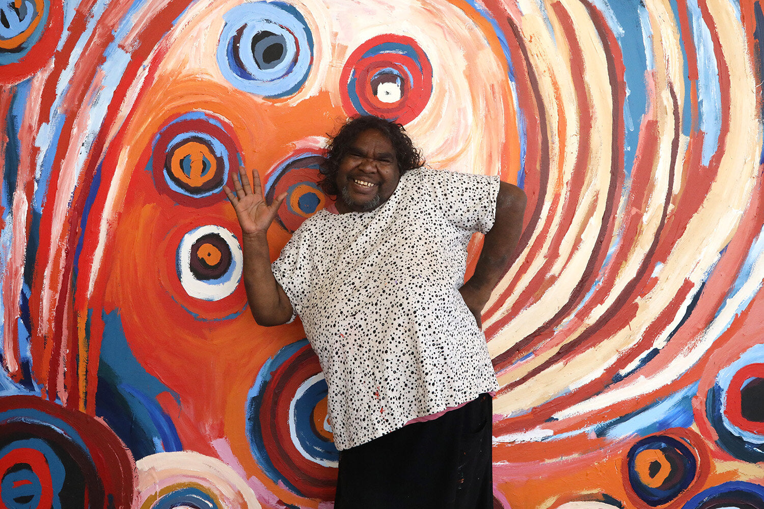 Barbara Mbitjana Moore | Ngayuku Ngura - My Country, Nturiya (Barbara Moore Ti Tree) 107-25