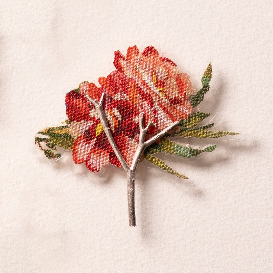 Sultana Shamshi | Beautiful Bloody Blossoms 3 (Brooch)