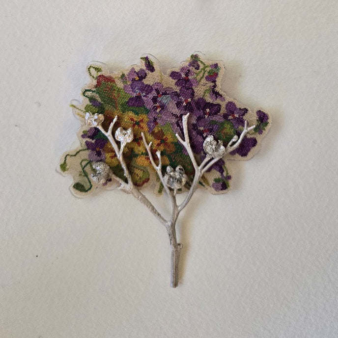 Sultana Shamshi | Beautiful Bloody Blossoms 4 (Brooch)