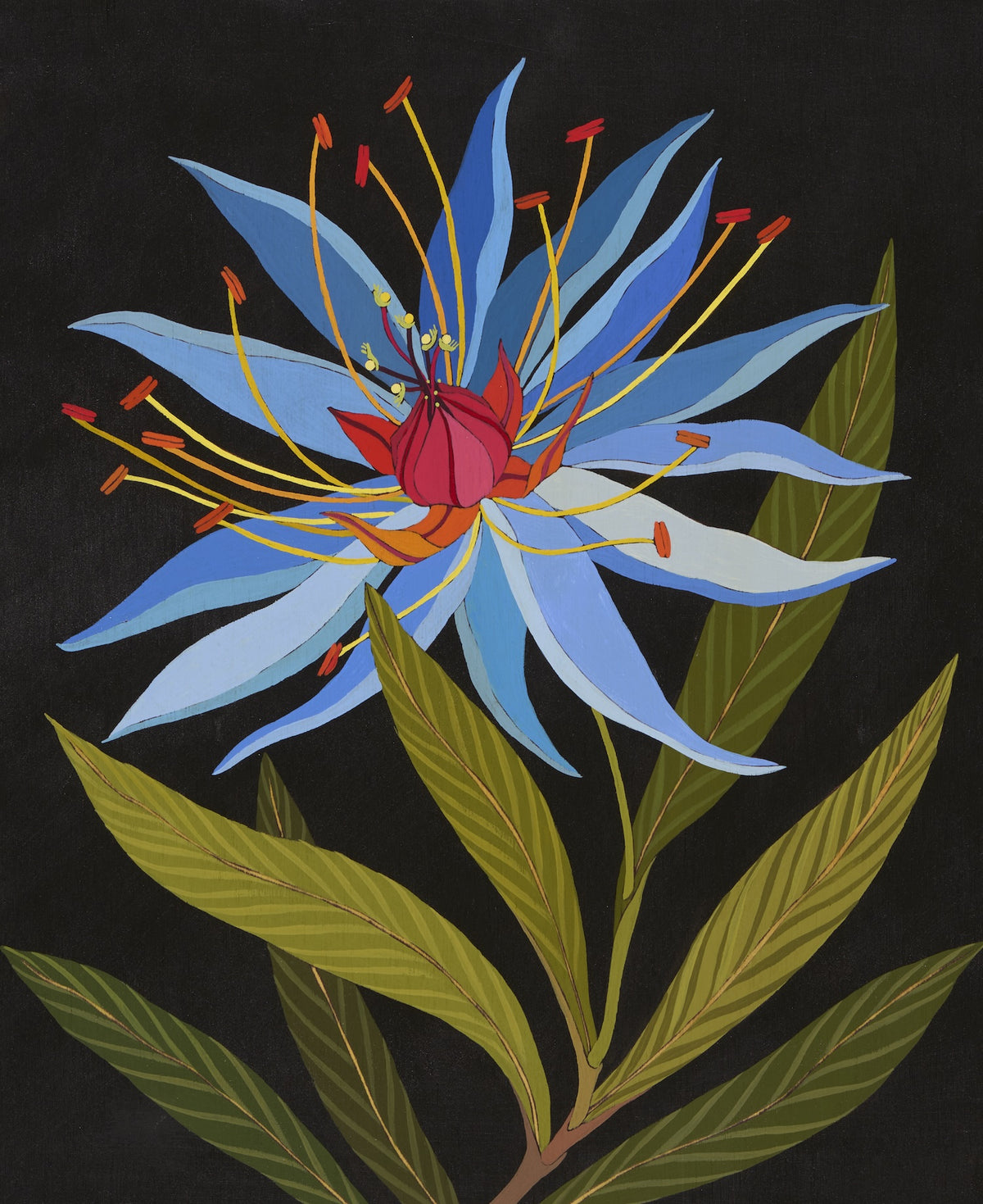 Irina Nazarova | Blue Flower