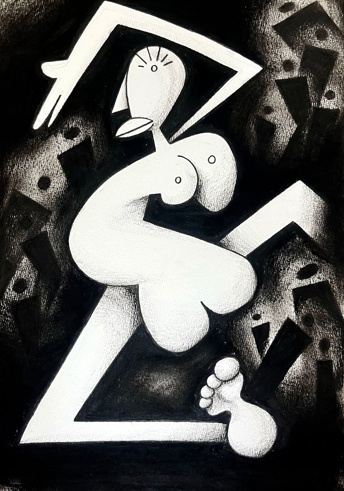 Isaac Hood |  Charcoal X