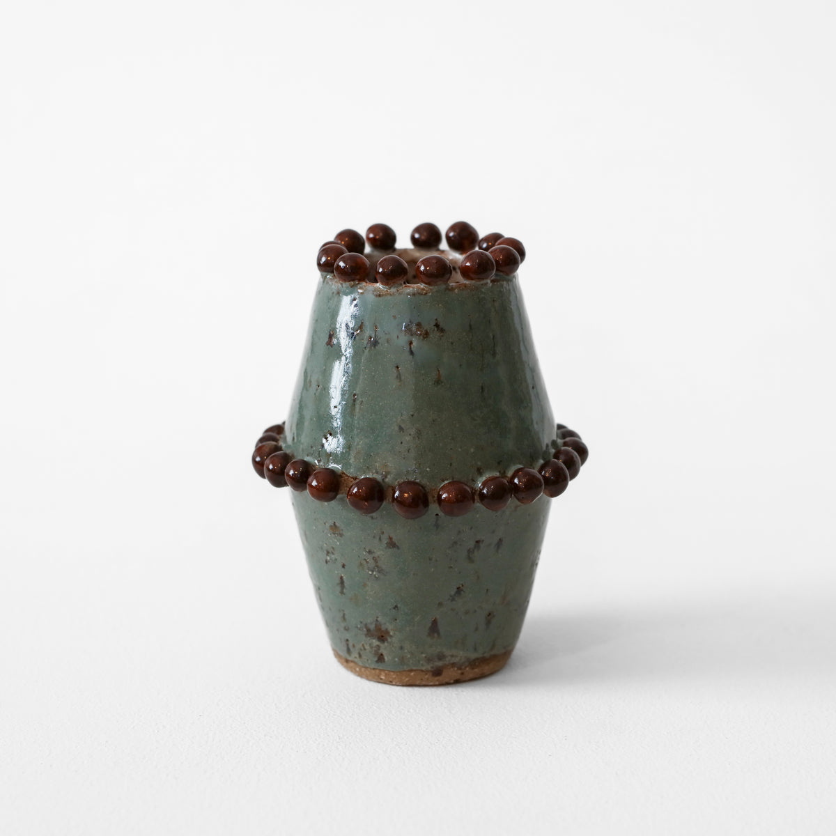 Claire Gorst | Angled Beaded Vase #2