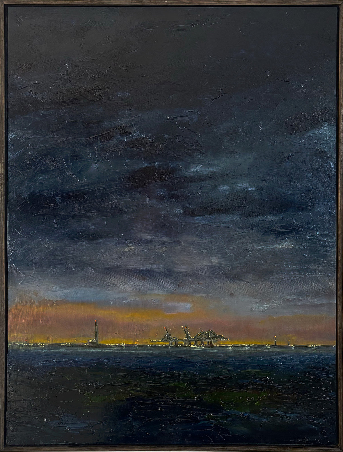 Martin Quinlan | Docks at Night