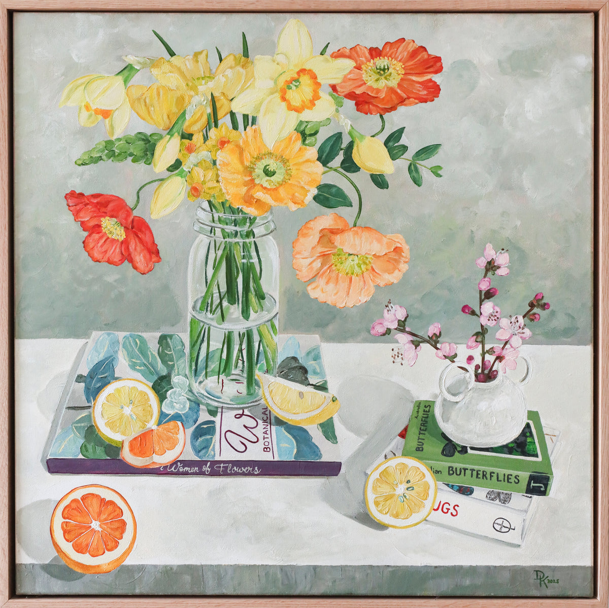 Dominika Keller | Castlemaine Daffodils with Orchard Citrus Books