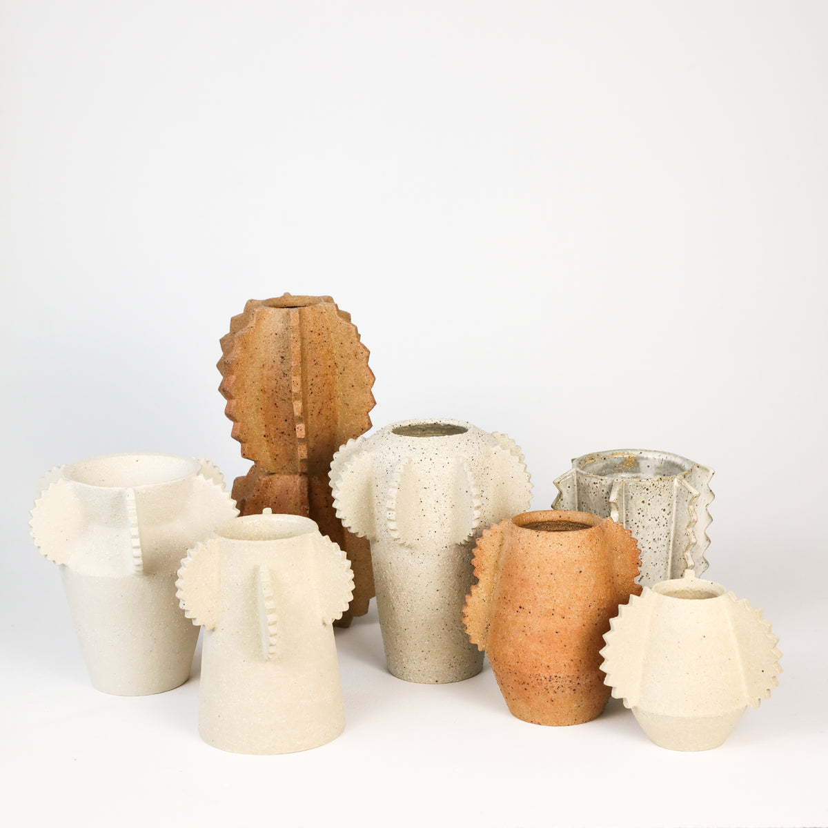 Doubly | Undone Vase - Raw Ivory