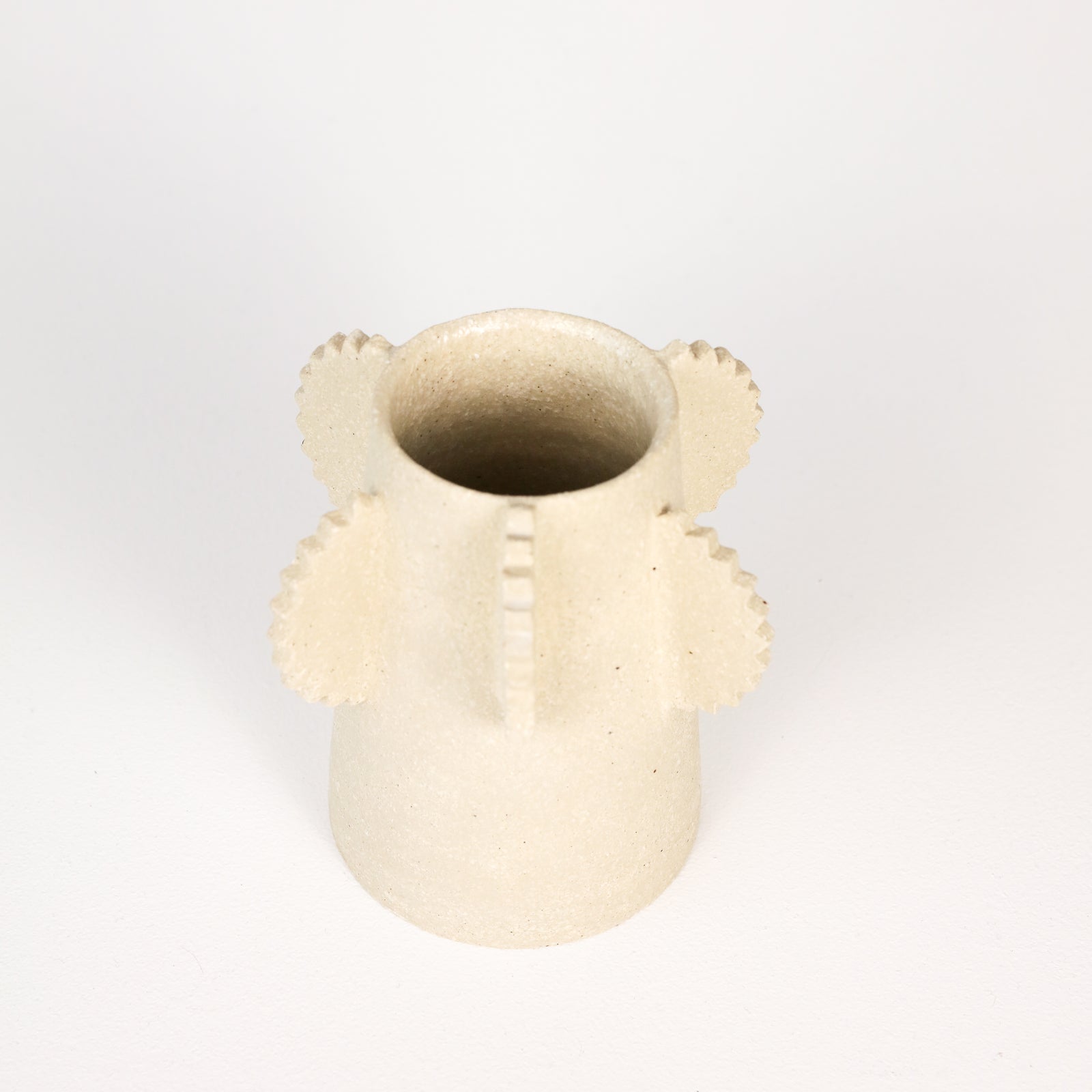 Doubly | Undone Vase - Raw Ivory