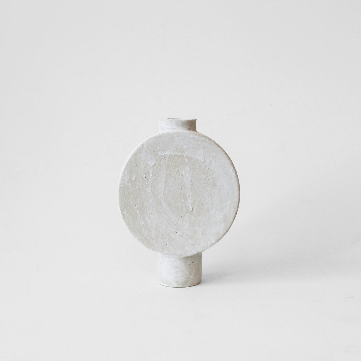 Clae Studio | Drum Vessel (Matte White)