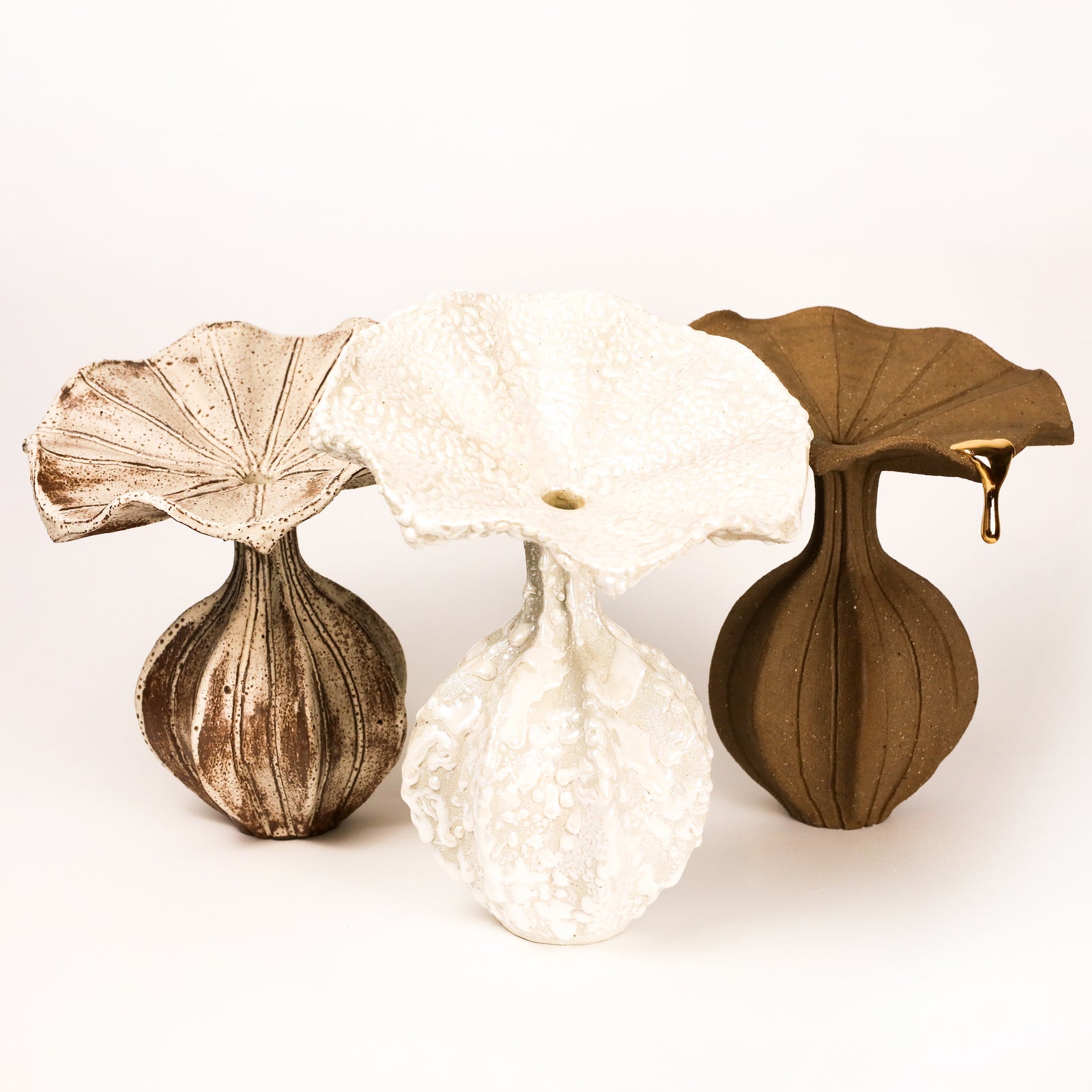 Eun Ceramics | Peplum – Rust