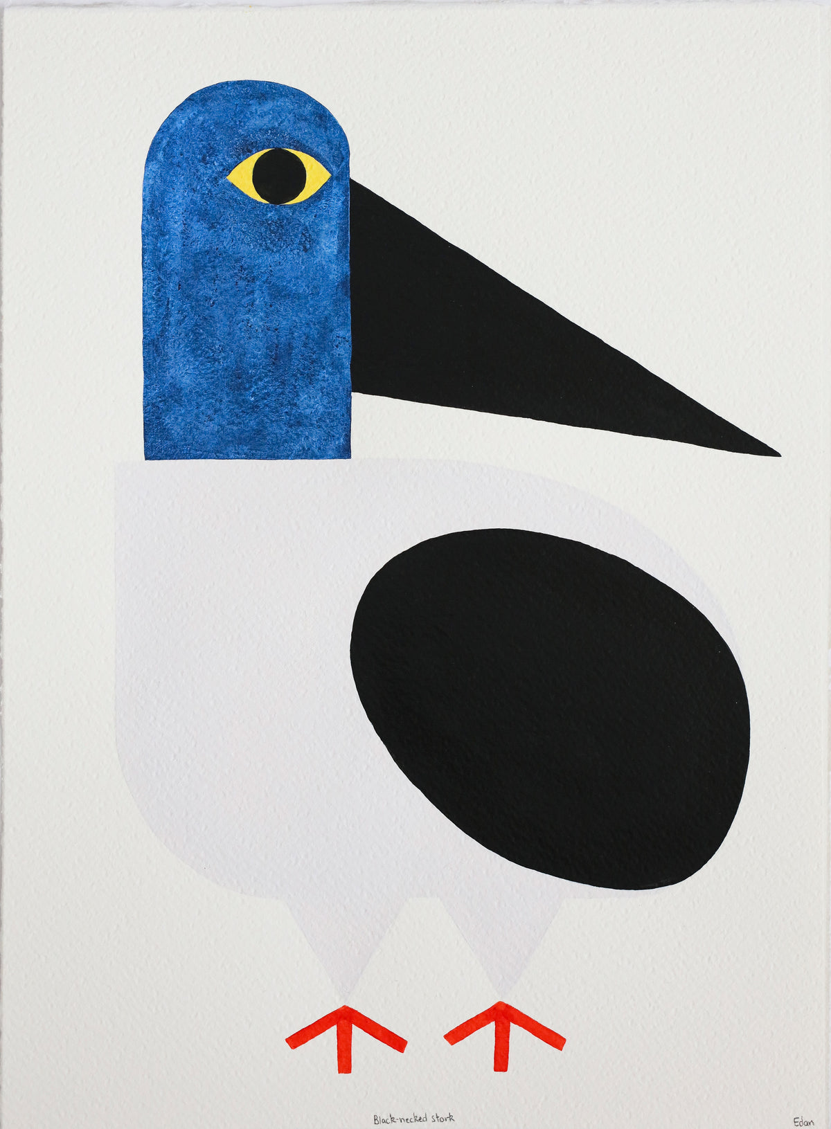 Edan Azzopardi | Black-necked Stork