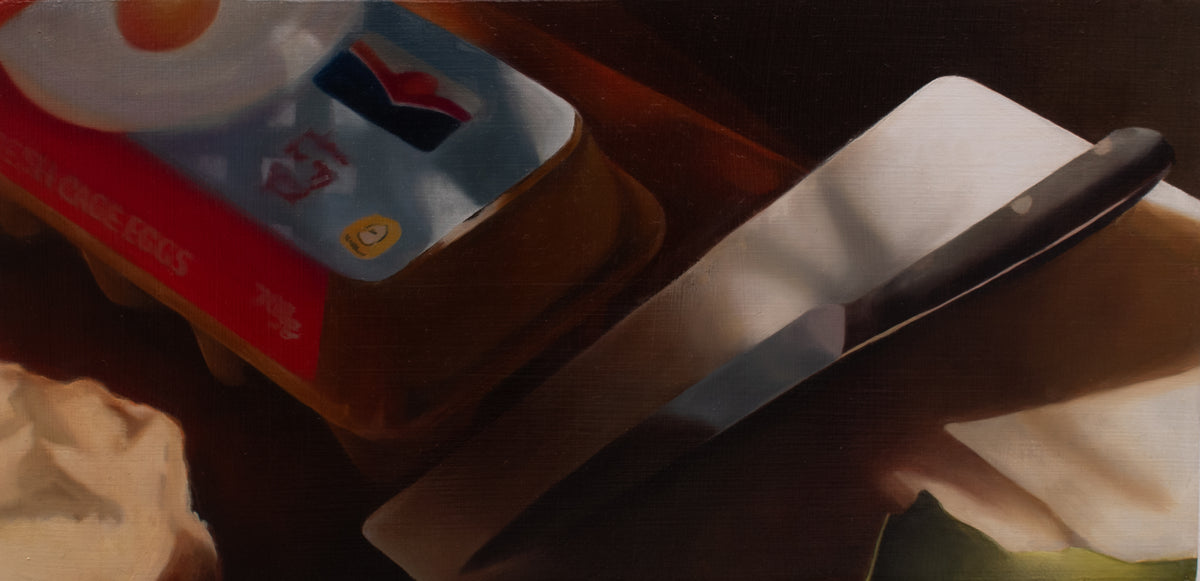 Ruby Ann May Archer | Egg with Knife