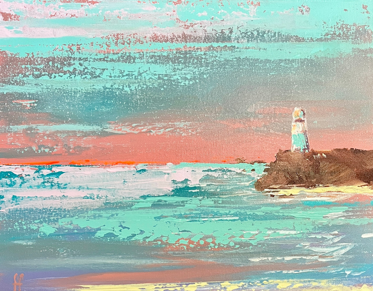 Fiona Fisher | Sunset Lighthouse