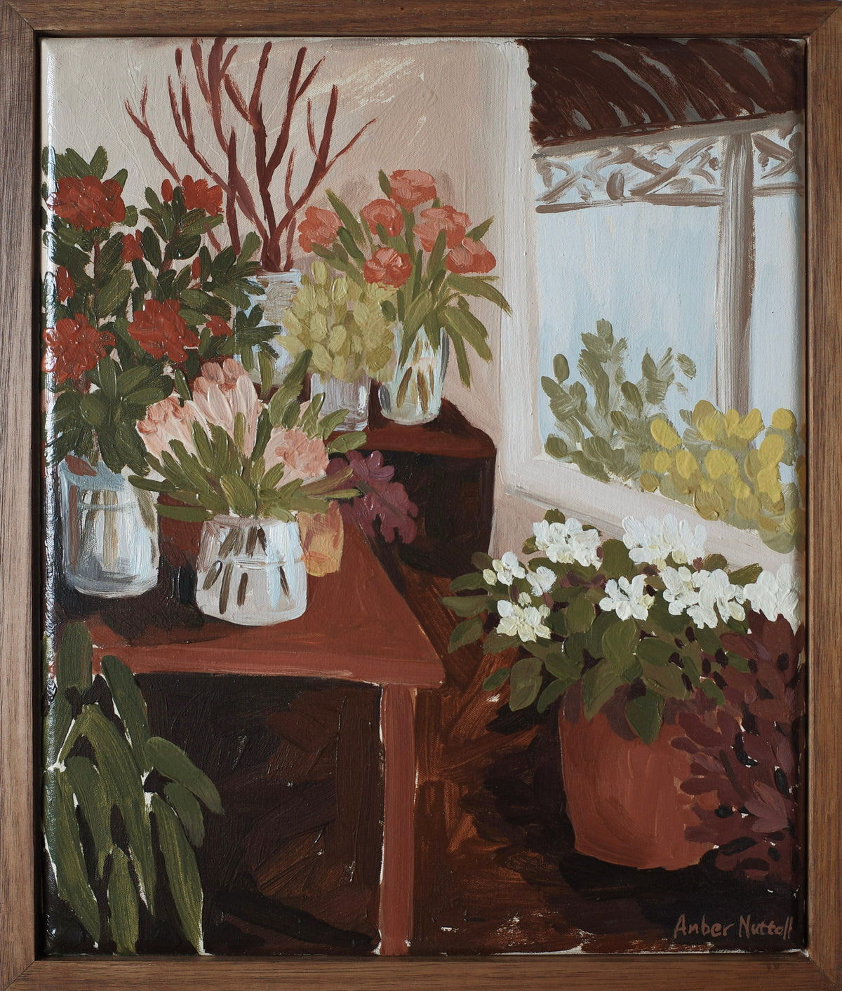 Amber Nuttall | Flowers on flowers