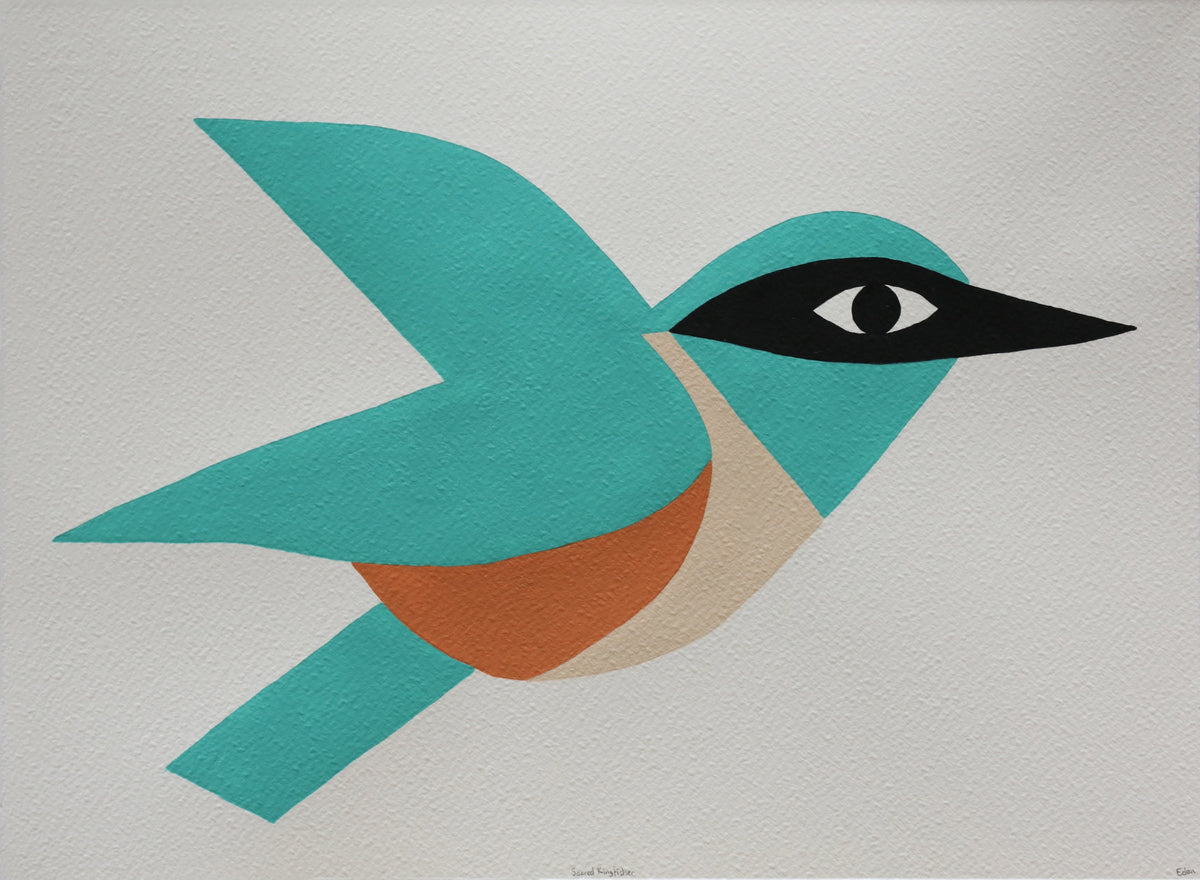 Edan Azzopardi | Flying Sacred Kingfisher