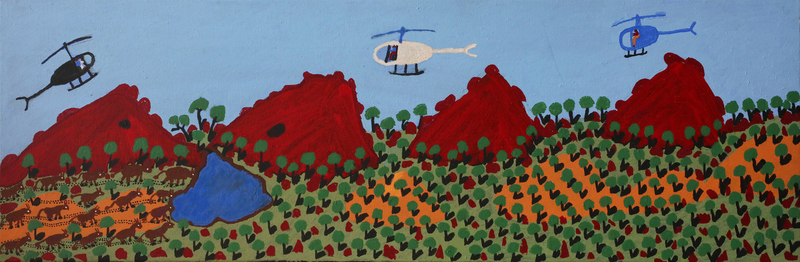 Grace Kemarre Robinya | Mustering, Napperby Station 14363-26