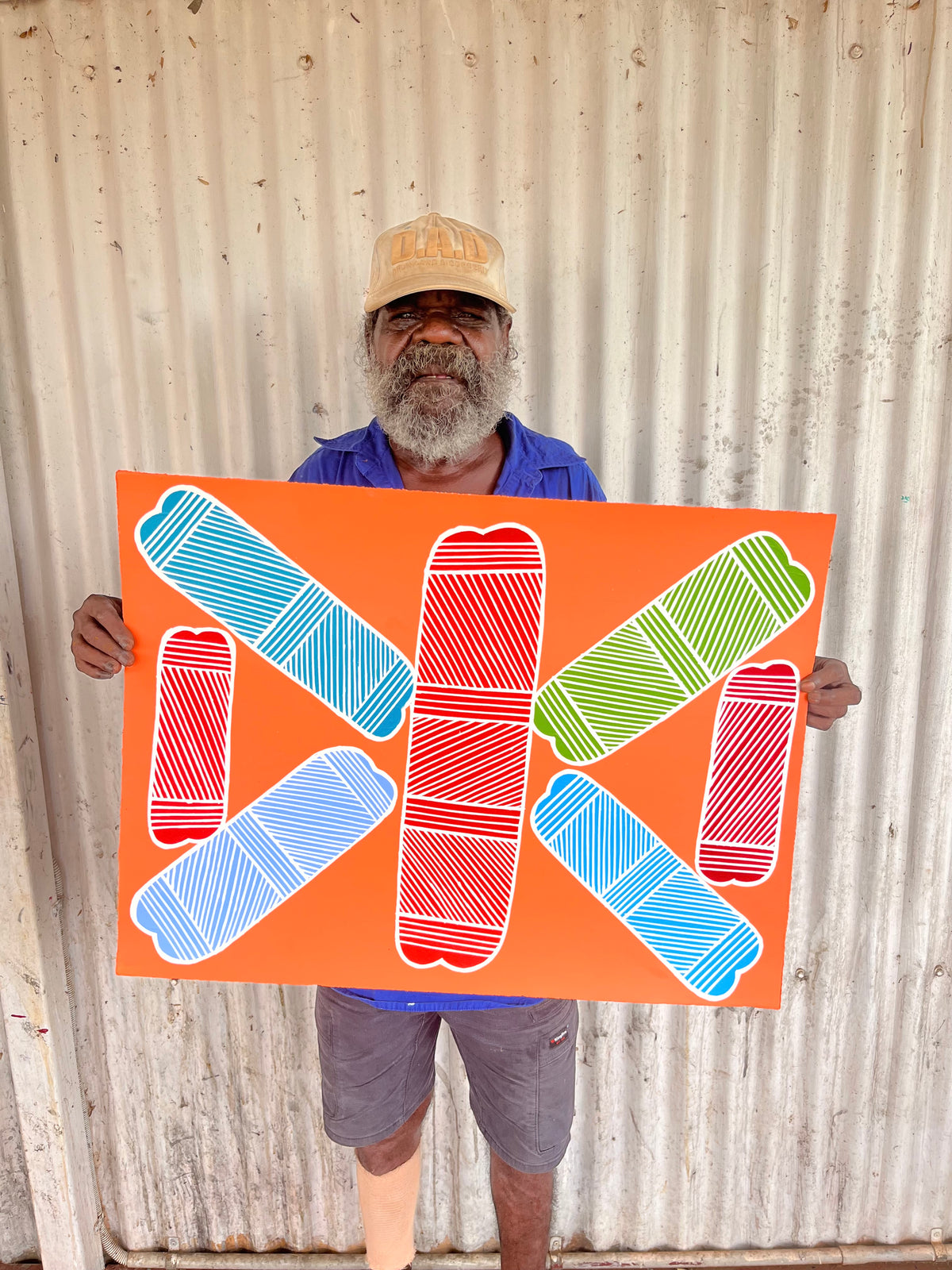 Wally Wilfred | Ŋaraka (Bones) 44-25