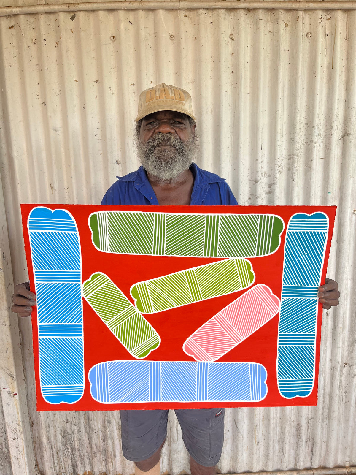 Wally Wilfred | Ŋaraka (Bones) 43-25