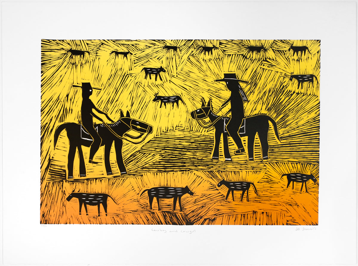 Jill Daniels | Cowboy and Cowgirl 88-25