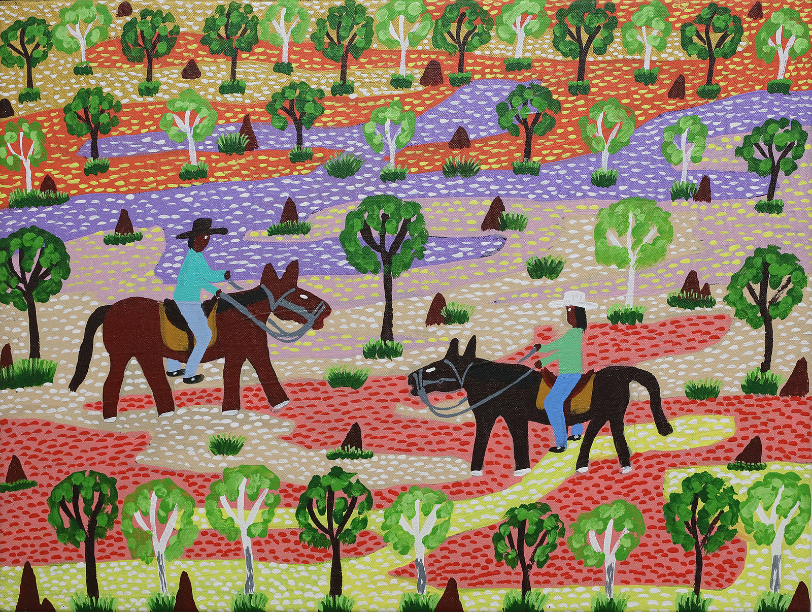 Jill Daniels | Cowboy and Cowgirl 123-25