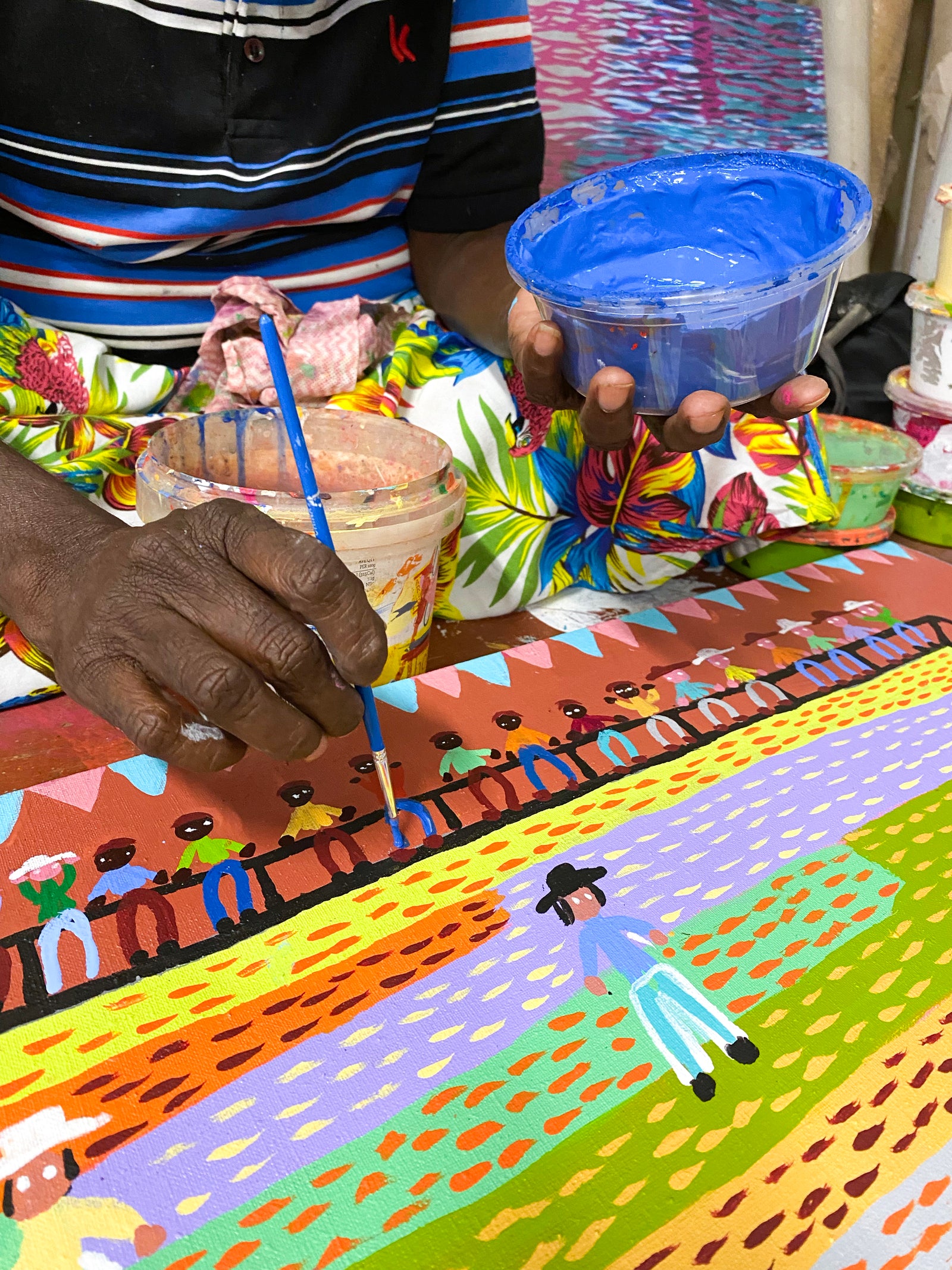 Jill Daniels | Haus Mob La Ropa (Houses in Ngukurr) 377-23