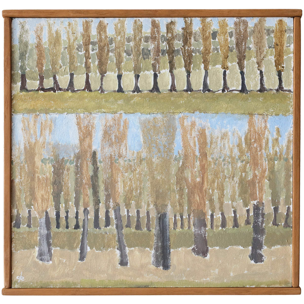 Joshua de Gruchy | The edge of town, Poplar Trees