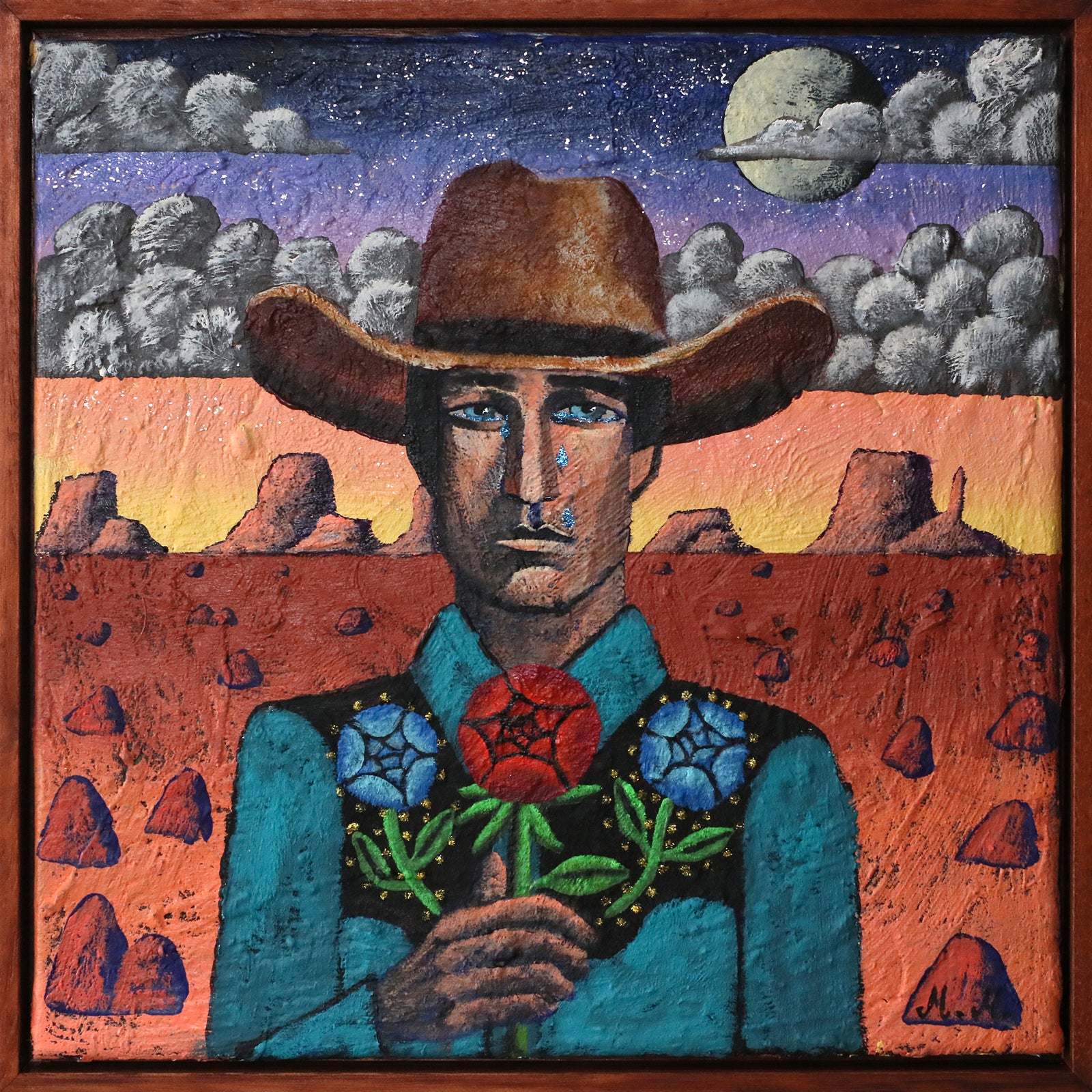 Brunswick Street Gallery - Mickey Mason | Lonesome Rose Cowboy