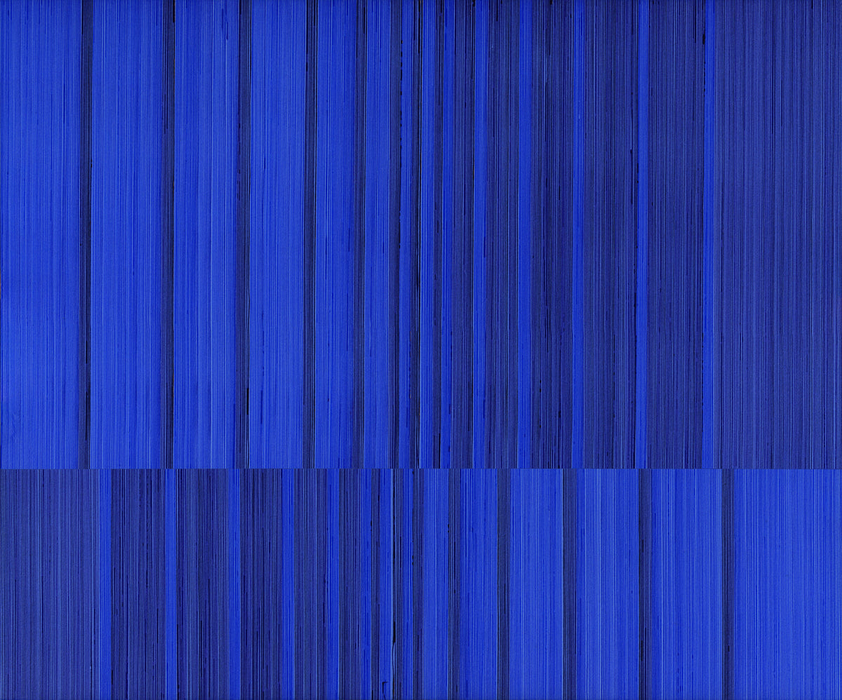 Lyle Kahn | Striations No.04, PR122 & PR29