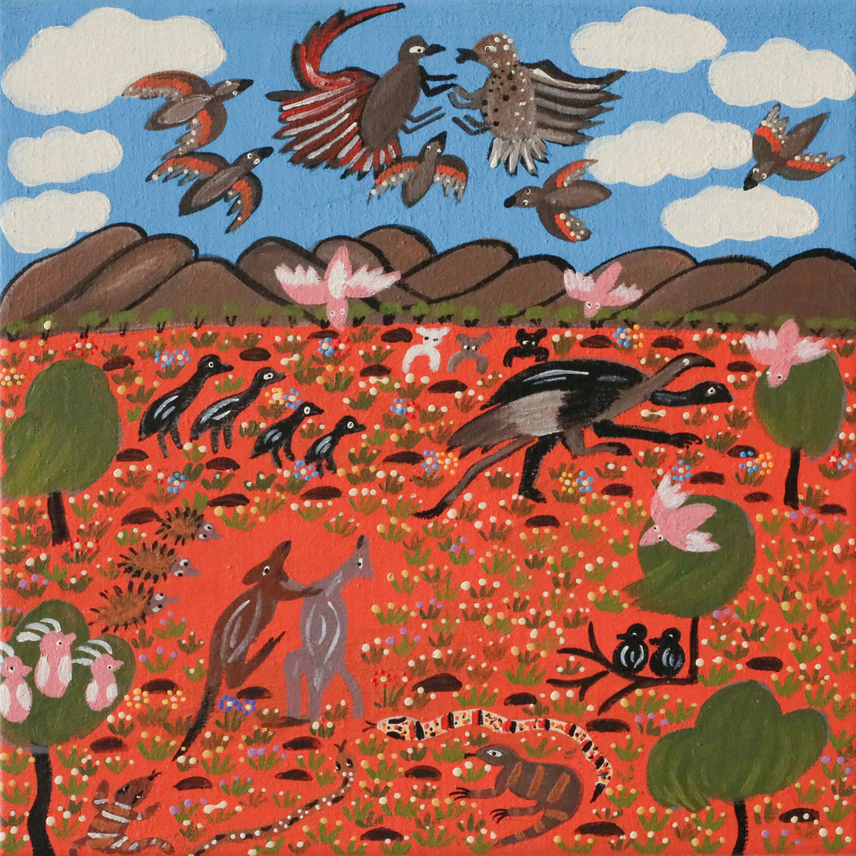 Marjorie Nunga Williams | Animals at Tempe Downs 14221-25