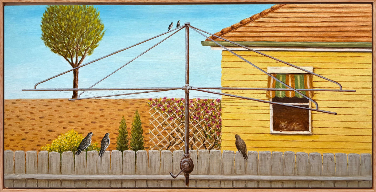 Matthew Watts | Over The Fence #24 (Shadow Cat)