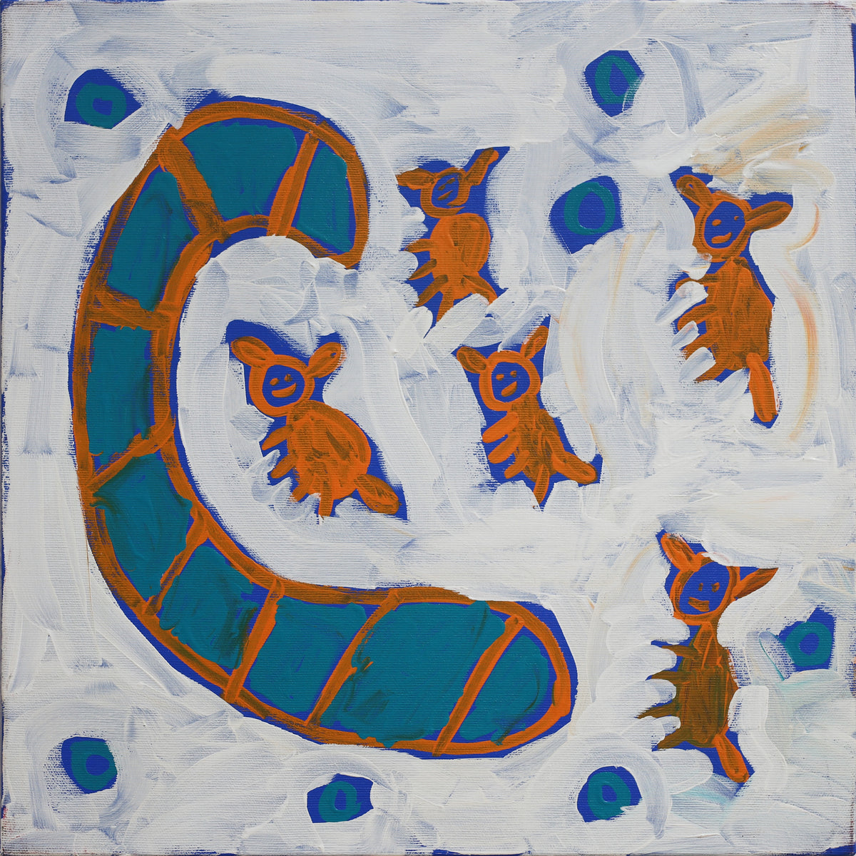 Saraeva Napangardi Marshall | Mina Mina Jukurrpa (Mina Mina Dreaming) 1230/26