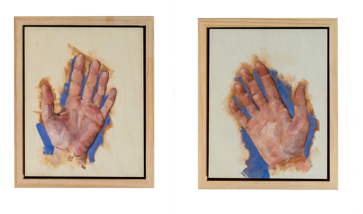 Allanah Cassidy | Muscle Memory: My Hands (Diptych)
