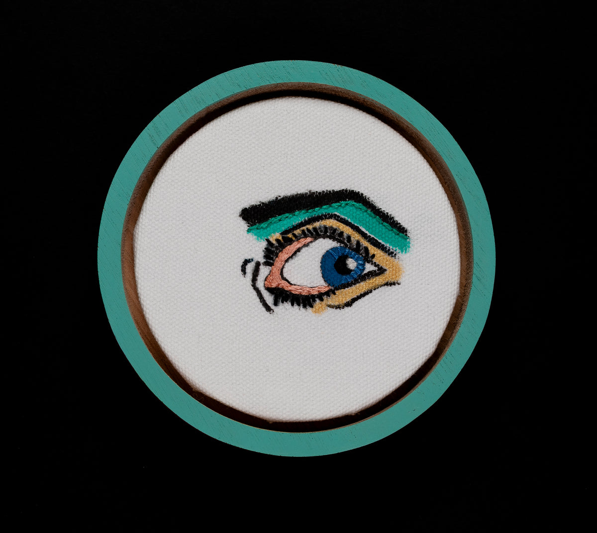 Amelia Dowling | Returning the gaze (green)