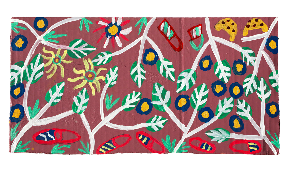 Rose Wilfred | Yir (Dilly Bags) and Wulbung (Baskets) in the Flowers 290-24